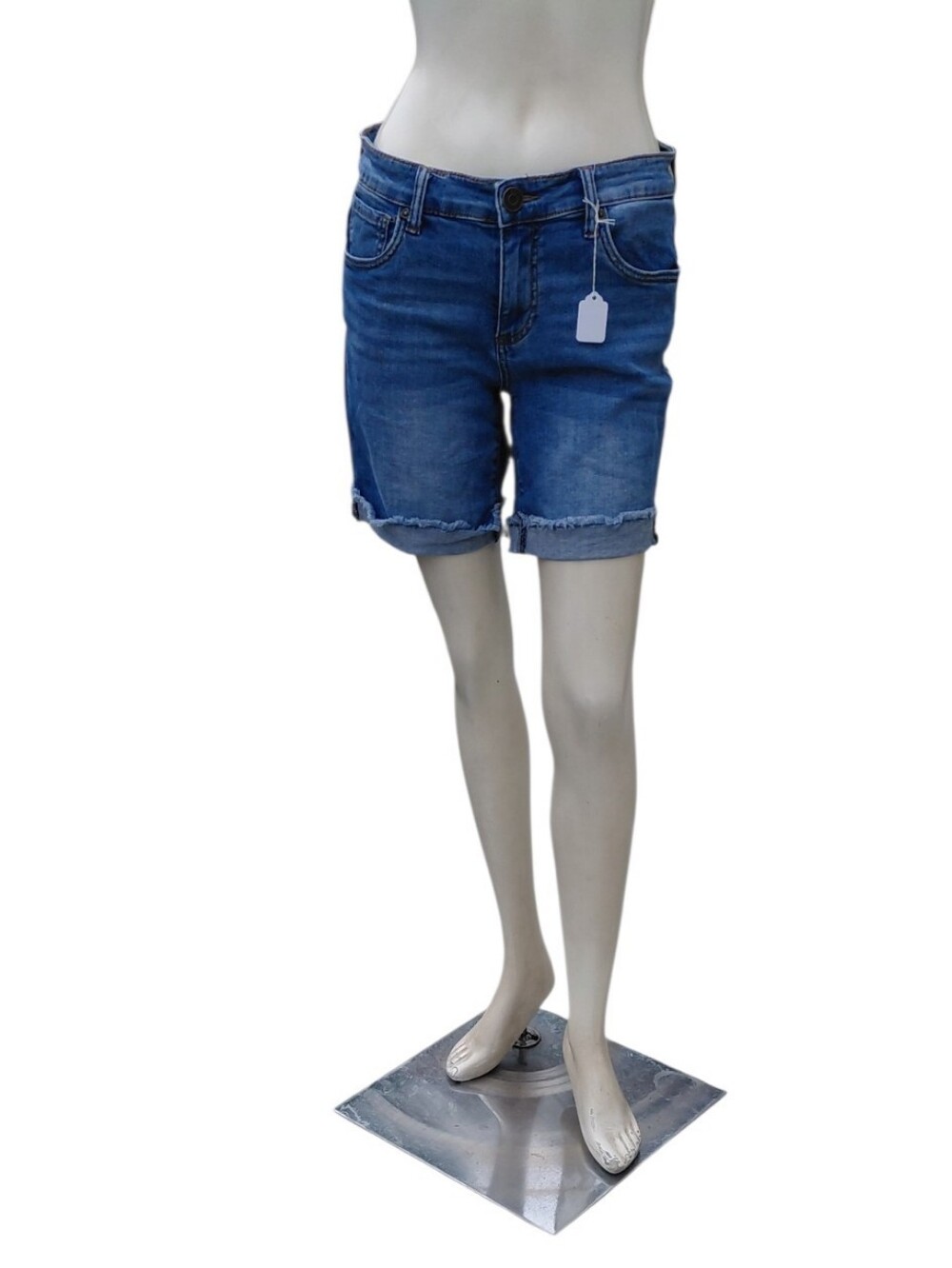 92026J Kut From The Kloth Denim Shorts Size 4, W29" 6" Inseam 9" Rise